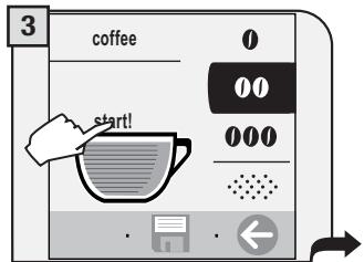 SAECO TALEA TOUCH - In this phase you can: - 2