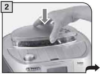 SAECO TALEA TOUCH - EINSCHALTEN DER MASCHINE - 2