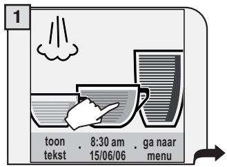 SAECO TALEA TOUCH - MENU PROGRAMMERING DRANKEN - 3