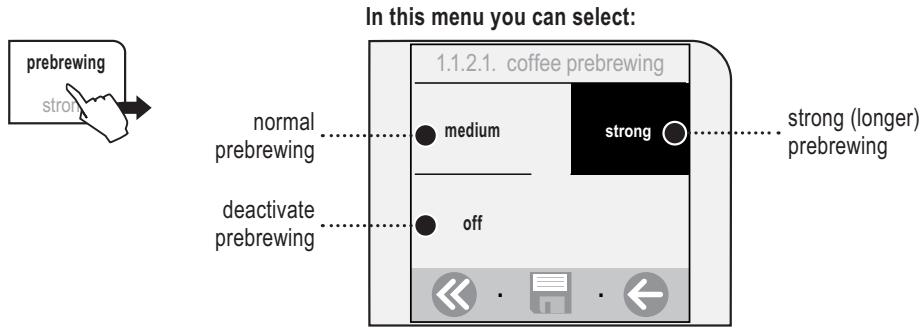 SAECO TALEA TOUCH - 《PREBREWING》ADJUSTMENT - 1