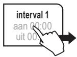 SAECO TALEA TOUCH - Instellen van een inschakelinterval - 1