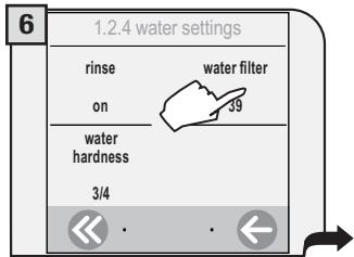 SAECO TALEA TOUCH - SETTING THE LANGUAGE - 14