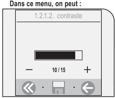 SAECO TALEA TOUCH - MENU «CONTRASTE» - 3