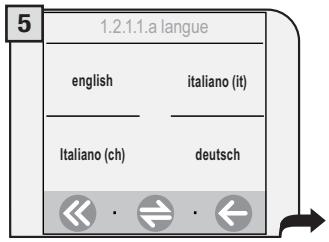 SAECO TALEA TOUCH - SELECTIONNER LA LANGUE - 5