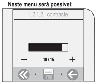 SAECO TALEA TOUCH - MENU «CONTRASTE» - 3