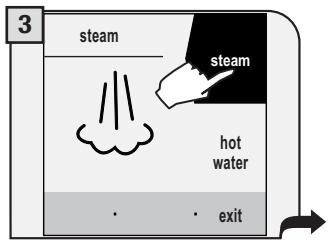 SAECO TALEA TOUCH - STEAM DISPENSING - 4