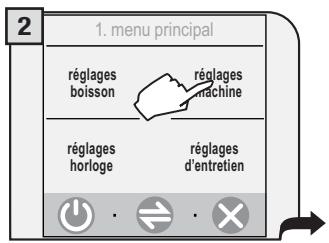 SAECO TALEA TOUCH - SELECTIONNER LA LANGUE - 2