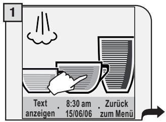 SAECO TALEA TOUCH - PROGRAMMIERUNG ESPRESSO / KAFFEE / GROSSER KAFFEE - 1