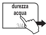 SAECO TALEA TOUCH - MENU «DUREZZA ACQUA» - 4