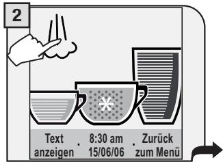 SAECO TALEA TOUCH - HEISSWASSERAUSGABE - 3