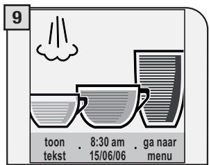 SAECO TALEA TOUCH - AFGIFTE VAN STOOM - 10