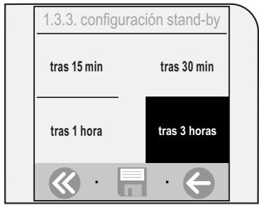 SAECO TALEA TOUCH - CONFIGURACION STAND-BY - 2