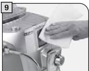 SAECO TALEA TOUCH - ACHTUNG! Die Maschine keinesfalls in Wasser tauchen! - 9