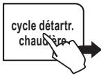 SAECO TALEA TOUCH - PENDANT CETTE OPÉRATION, LA PRÉSENCE D'UNE PERSONNE EST NÉCESSAIRE. ATTENTION! NE JAMAIS UTILISER DE VINAIGRE POUR DÉTARTRER LA MACHINE. - 1