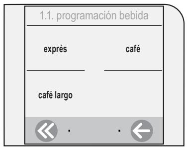 SAECO TALEA TOUCH - PROGRAMACION BEBIDA - 1