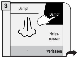 SAECO TALEA TOUCH - DAMPFAUSGABE - 4