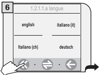 SAECO TALEA TOUCH - SELECTIONNER LA LANGUE - 6