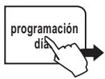 SAECO TALEA TOUCH - Selecciónar los intervalos de encendido para cada día - 1