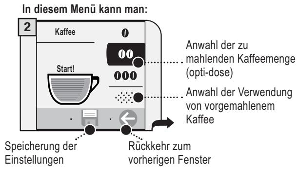 SAECO TALEA TOUCH - PROGRAMMIERUNG ESPRESSO / KAFFEE / GROSSER KAFFEE - 2