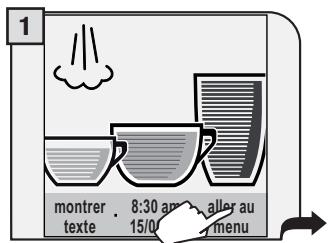 SAECO TALEA TOUCH - SELECTIONNER LA LANGUE - 1