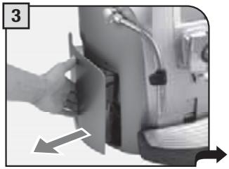 SAECO TALEA TOUCH - MISE EN MARCHE DE LA MACHINE - 3