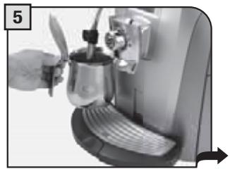 SAECO TALEA TOUCH - DISTRIBUÇÃO DE VAPOR - 5