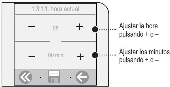 SAECO TALEA TOUCH - CONFIGURACION RELOJ - 3