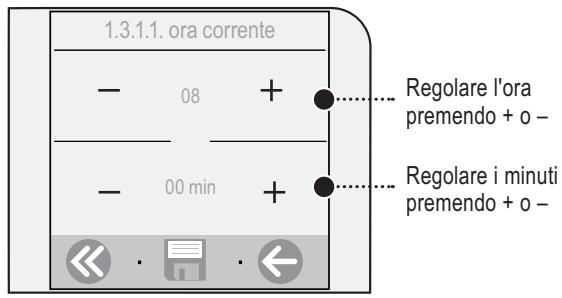 SAECO TALEA TOUCH - Ora corrente - 2