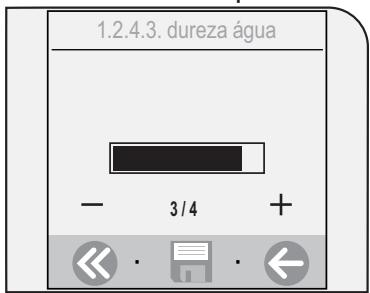 SAECO TALEA TOUCH - MENU «DUREZA ÁGUA» - 5