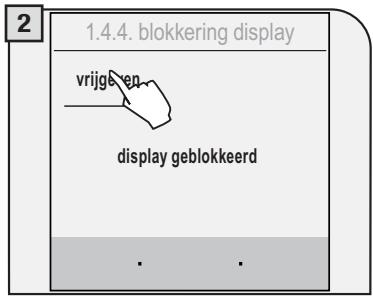 SAECO TALEA TOUCH - MENU «BLOKKERING DISPLAY» - 3