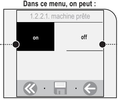 SAECO TALEA TOUCH - MENU «CONTRASTE» - 6