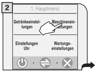 SAECO TALEA TOUCH - DIE SPRACHE EINSTELLLEN - 2