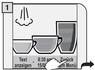 SAECO TALEA TOUCH - DIE SPRACHE EINSTELLLEN - 1