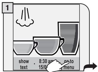 SAECO TALEA TOUCH - SETTING THE LANGUAGE - 1