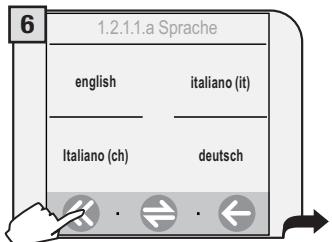 SAECO TALEA TOUCH - DIE SPRACHE EINSTELLLEN - 6