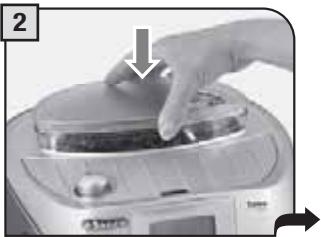 SAECO TALEA TOUCH - STARTEN VAN DE MACHINE - 2