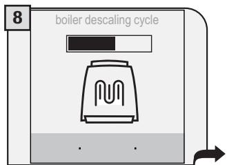 SAECO TALEA TOUCH - WARNING! NEVER USE VINEGAR AS A DESCALER. - 9
