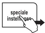 SAECO TALEA TOUCH - SPECIALE INSTELLINGEN - 3