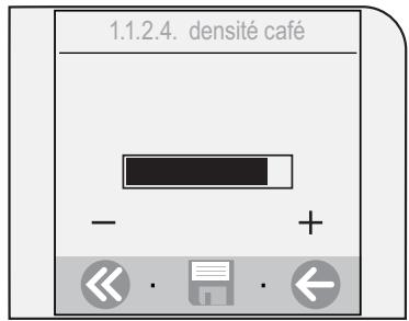 SAECO TALEA TOUCH - RéGLAGE DE LA QUANTITÉ D'EAU POUR LA DISTRIBUTION DU CAFÉ - 2