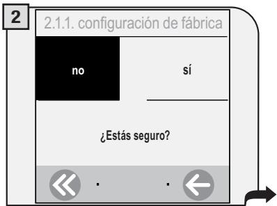 SAECO TALEA TOUCH - CONFIGURACION DE FABRICA - 3