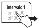 SAECO TALEA TOUCH - Configuración de un intervalo de encendido - 1