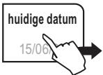 SAECO TALEA TOUCH - Huidige datum - 1