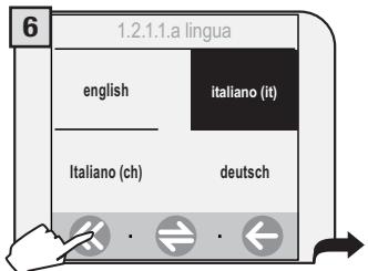 SAECO TALEA TOUCH - IMPOSTARE LA LINGUA - 6