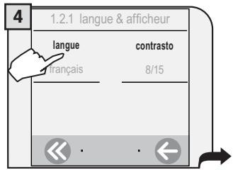 SAECO TALEA TOUCH - SELECTIONNER LA LANGUE - 4