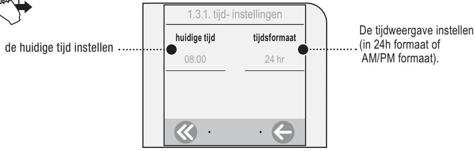 SAECO TALEA TOUCH - TIJDSINSTELLINGEN - 2