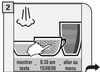 SAECO TALEA TOUCH - VERSER UNE SEULE MESURE DE CAFÉ MOULU À LA FOIS. IL EST IMPOSSIBLE DE DISTRIBUTUER DEUX CAFÉS EN MÉME TEMPS. - 2