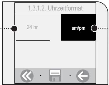 SAECO TALEA TOUCH - Uhrzeitformat - 2