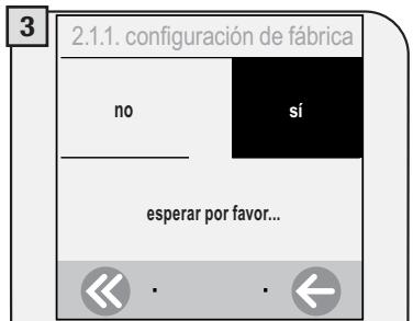 SAECO TALEA TOUCH - CONFIGURACION DE FABRICA - 4