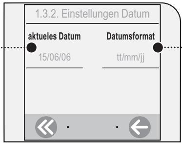 SAECO TALEA TOUCH - EINSTELLUNGEN DATUM - 2