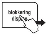 SAECO TALEA TOUCH - MENU «BLOKKERING DISPLAY» - 1